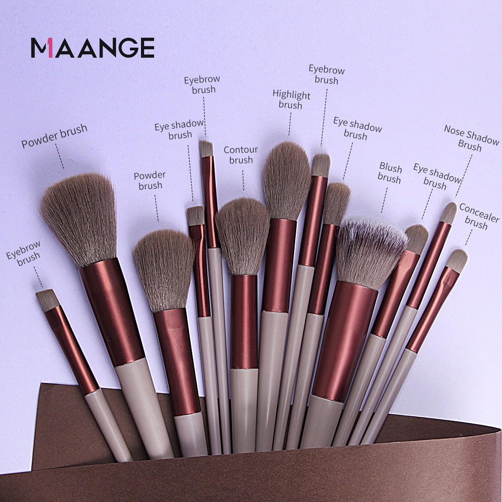 13 Pcs Makeup Brushes Set Eye Shadow