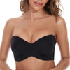 BIG SIZED - Bra with removable straps